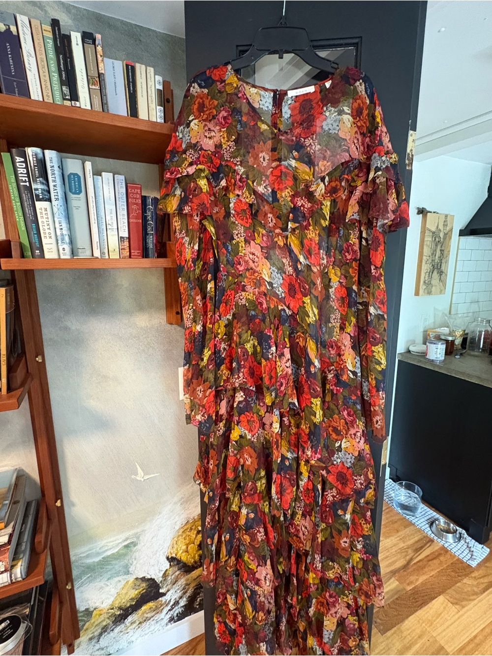 New Without Tags | DÔEN Alouette Dress in Moonlit Garden | Size Large